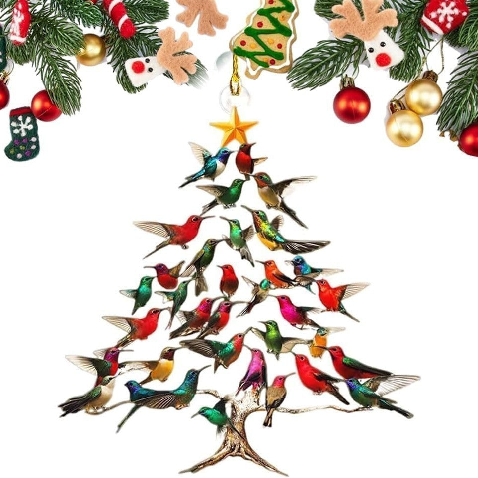 Hummingbird Christmas Tree Ornament