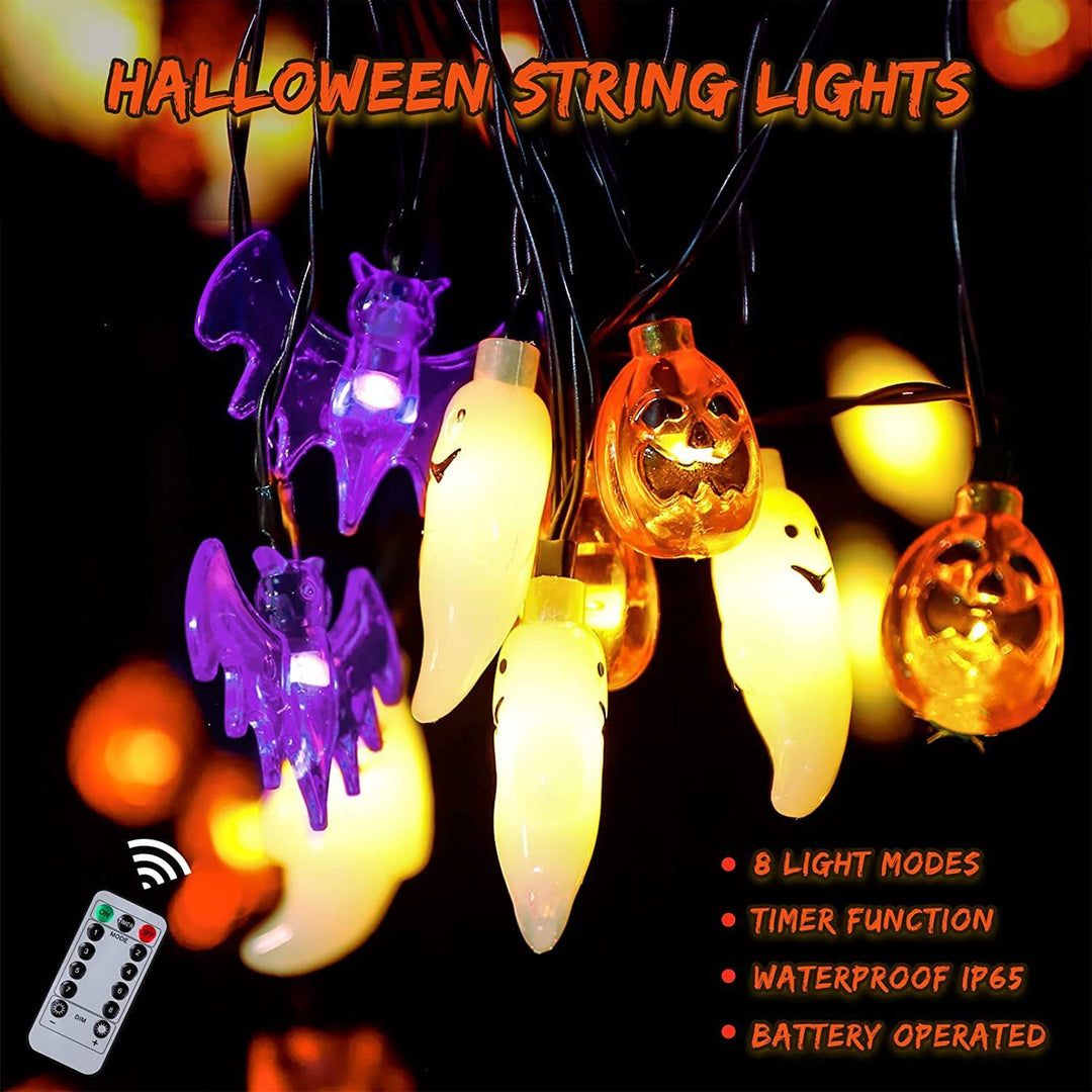 Halloween LED Pumpkin String Lights