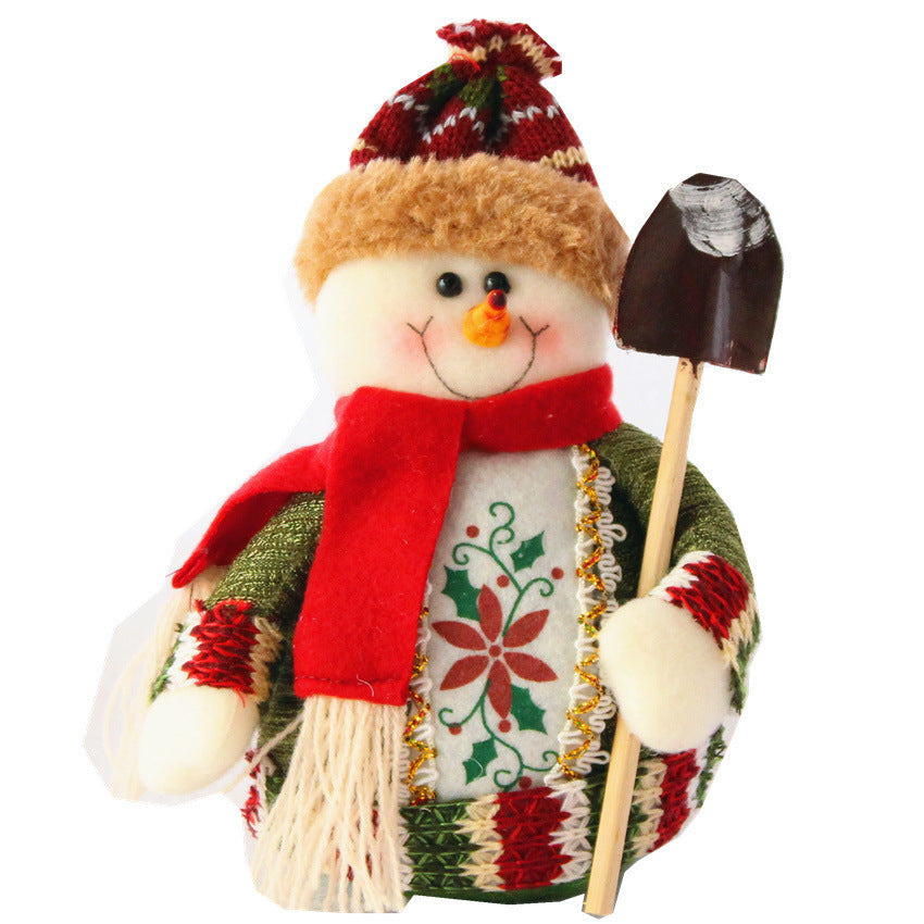 Festive Snowman Decoration Set