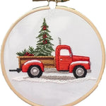 Load image into Gallery viewer, DIY Christmas Embroidery Craft Kit
