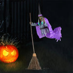 Load image into Gallery viewer, Flying Witch Halloween Decoration
