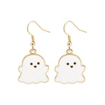 Load image into Gallery viewer, Pumpkin Drop Earrings
