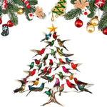 Load image into Gallery viewer, Hummingbird Christmas Tree Ornament
