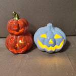 Load image into Gallery viewer, Luminous Pumpkin Skull Décor
