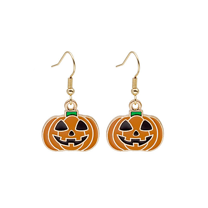 Pumpkin Drop Earrings