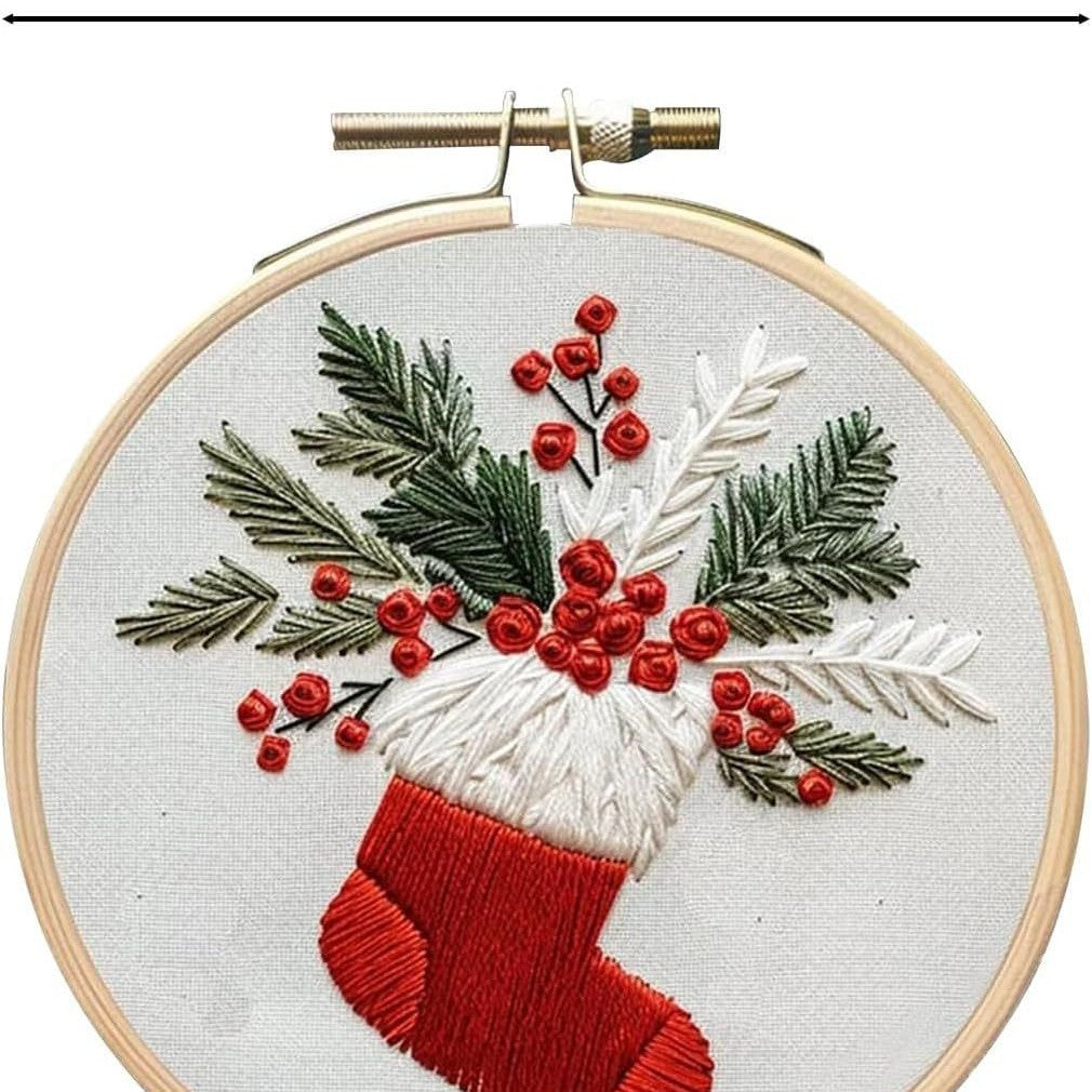 DIY Christmas Embroidery Craft Kit