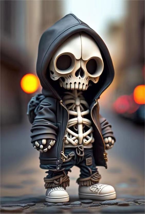 Skeleton Figurine Home Decoration