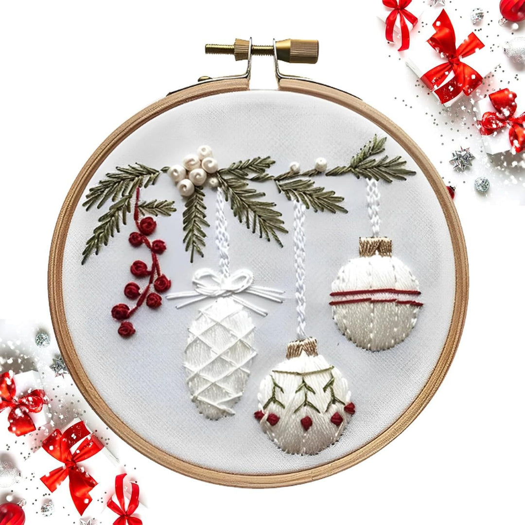 DIY Christmas Embroidery Craft Kit