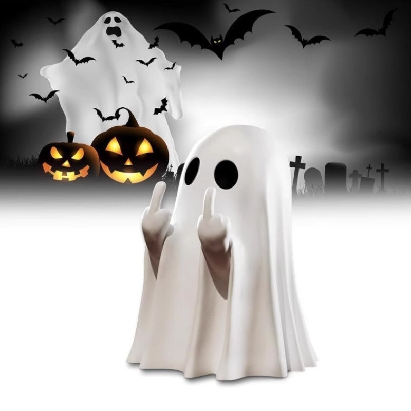 Cute Ghost Home Statues