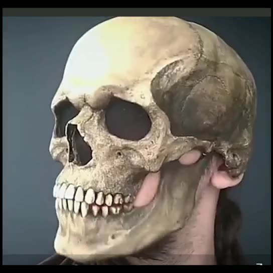 3D Skull Mask Helmet