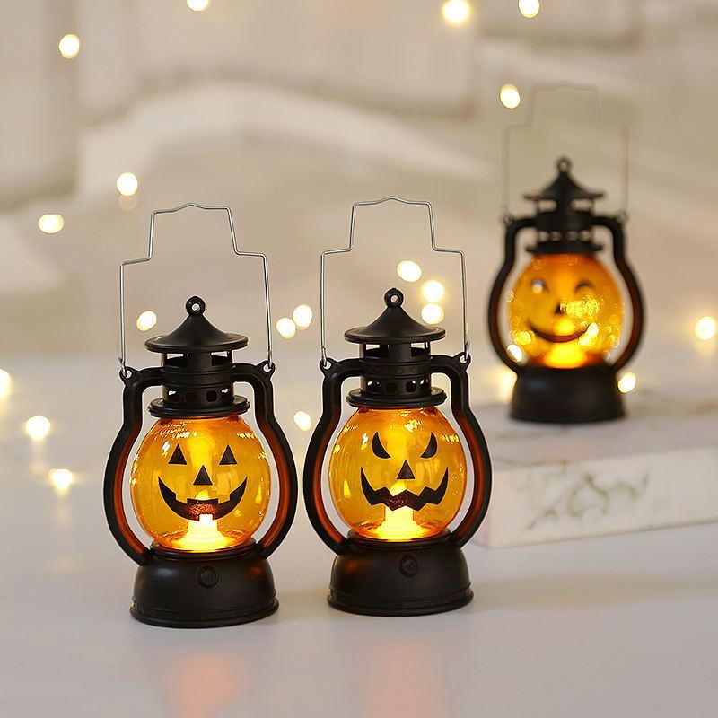 Portable Skull Pumpkin Lamp