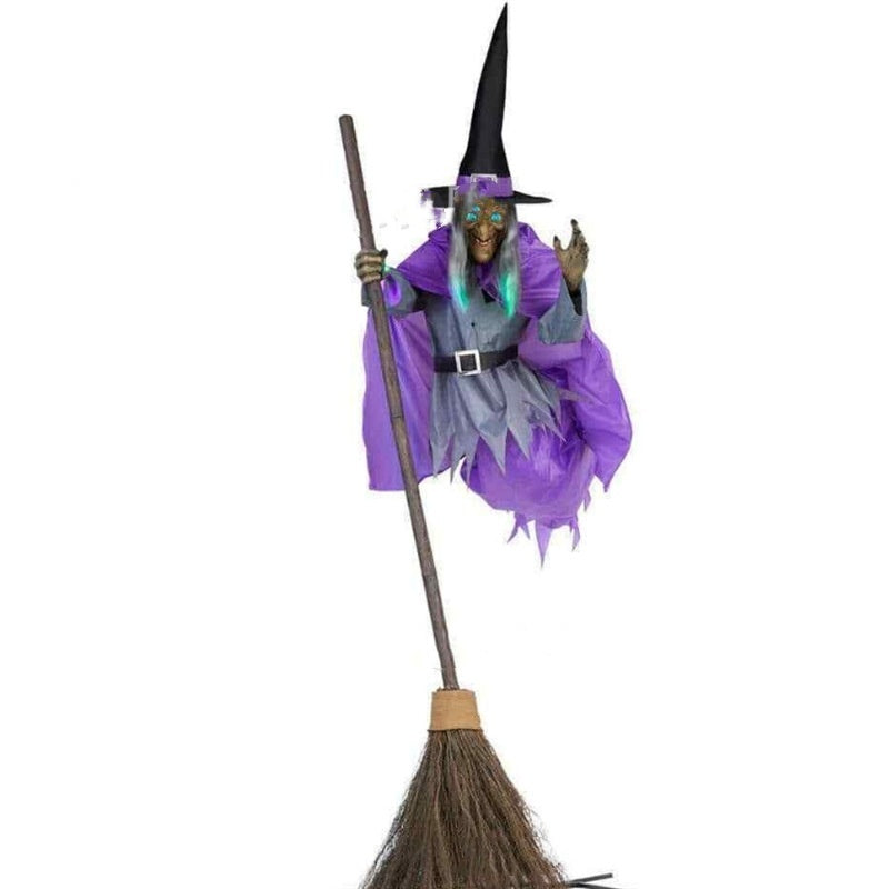 Flying Witch Halloween Decoration