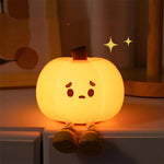 Load image into Gallery viewer, Soft Silicone Pumpkin Lamp
