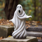 Load image into Gallery viewer, White Ghost Garden Statue

