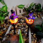 Load image into Gallery viewer, Solar Halloween Pumpkin Lantern
