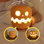 Load image into Gallery viewer, Halloween Pumpkin Bedside Lamp
