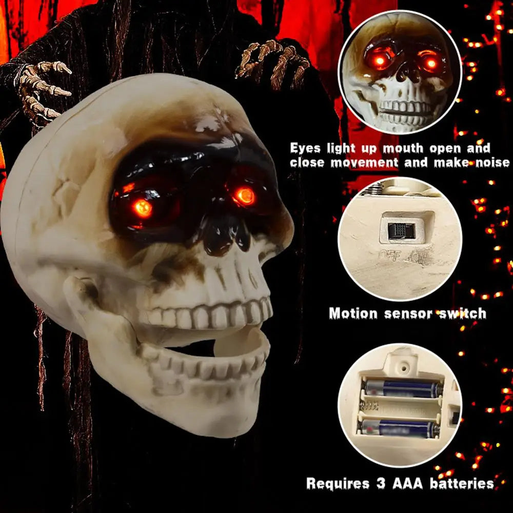 Floating Skeleton Halloween Decor