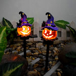 Load image into Gallery viewer, Solar Halloween Pumpkin Lantern
