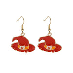 Load image into Gallery viewer, Pumpkin Drop Earrings
