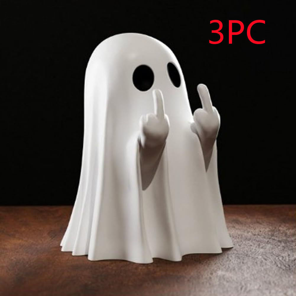 Cute Ghost Home Statues