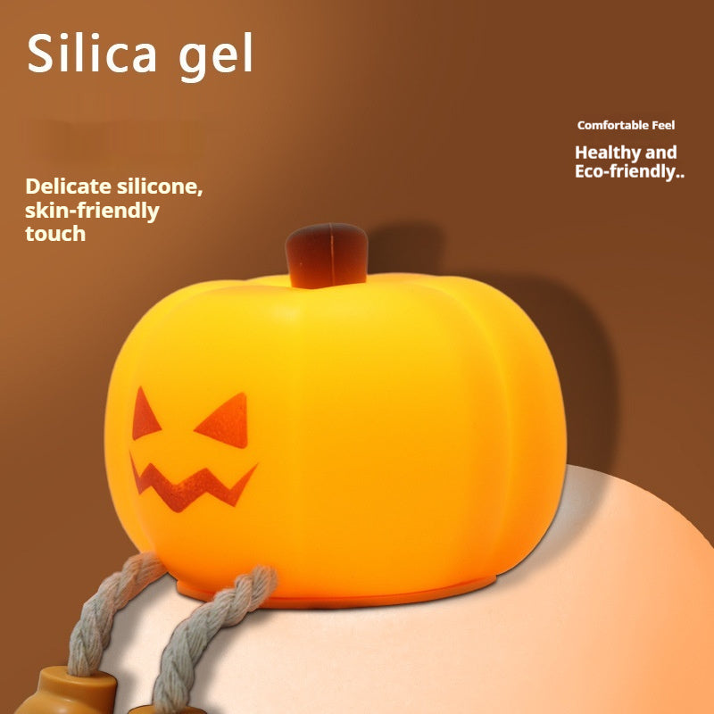 Soft Silicone Pumpkin Lamp