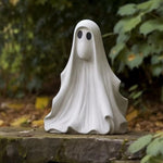 Load image into Gallery viewer, White Ghost Garden Statue
