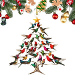 Load image into Gallery viewer, Hummingbird Christmas Tree Ornament
