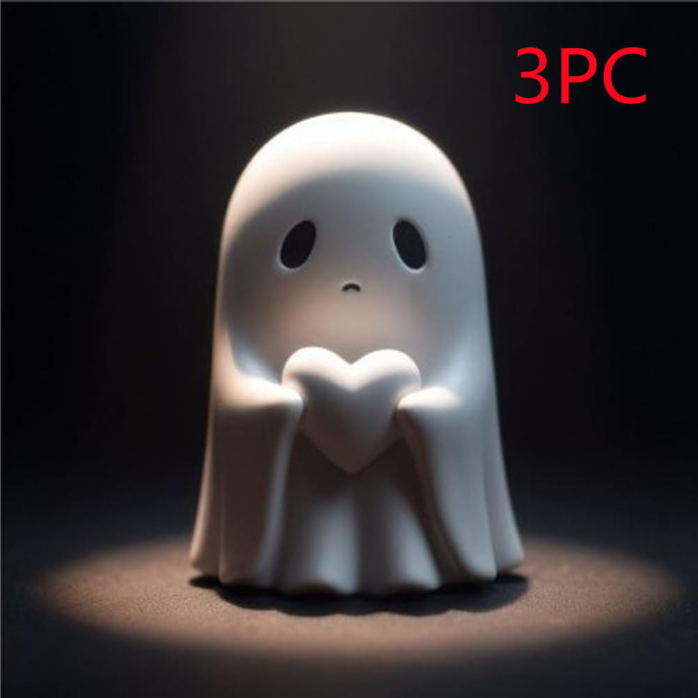 Cute Ghost Home Statues