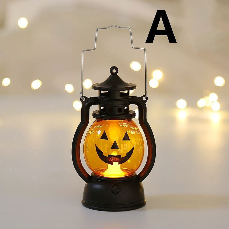 Portable Skull Pumpkin Lamp