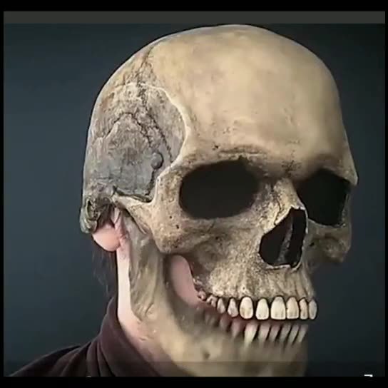 3D Skull Mask Helmet