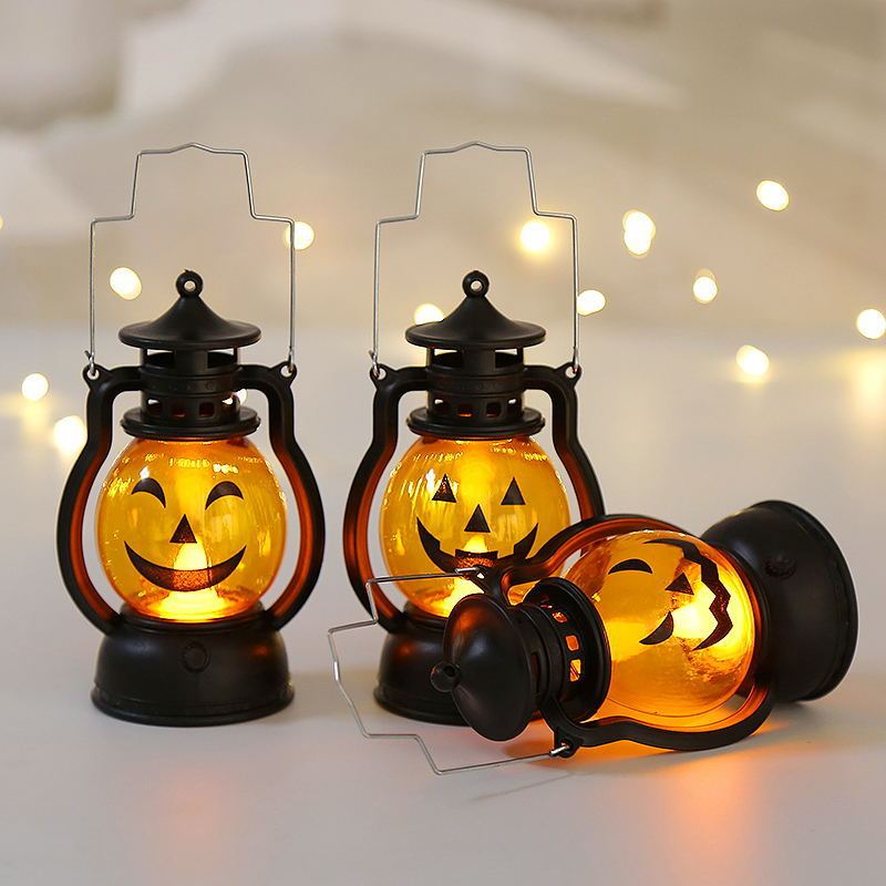 Portable Skull Pumpkin Lamp
