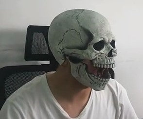 3D Skull Mask Helmet