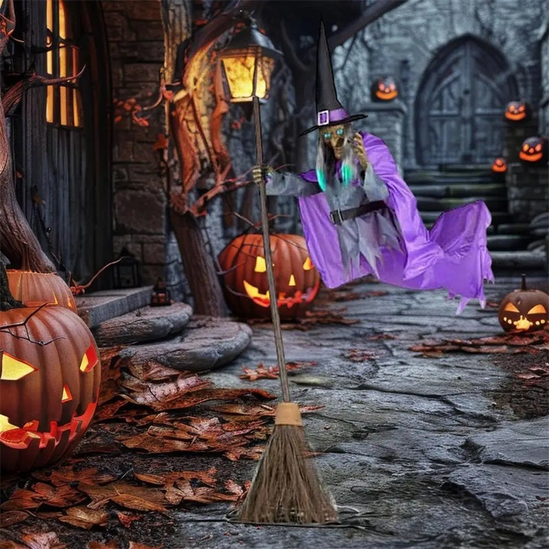 Flying Witch Halloween Decoration
