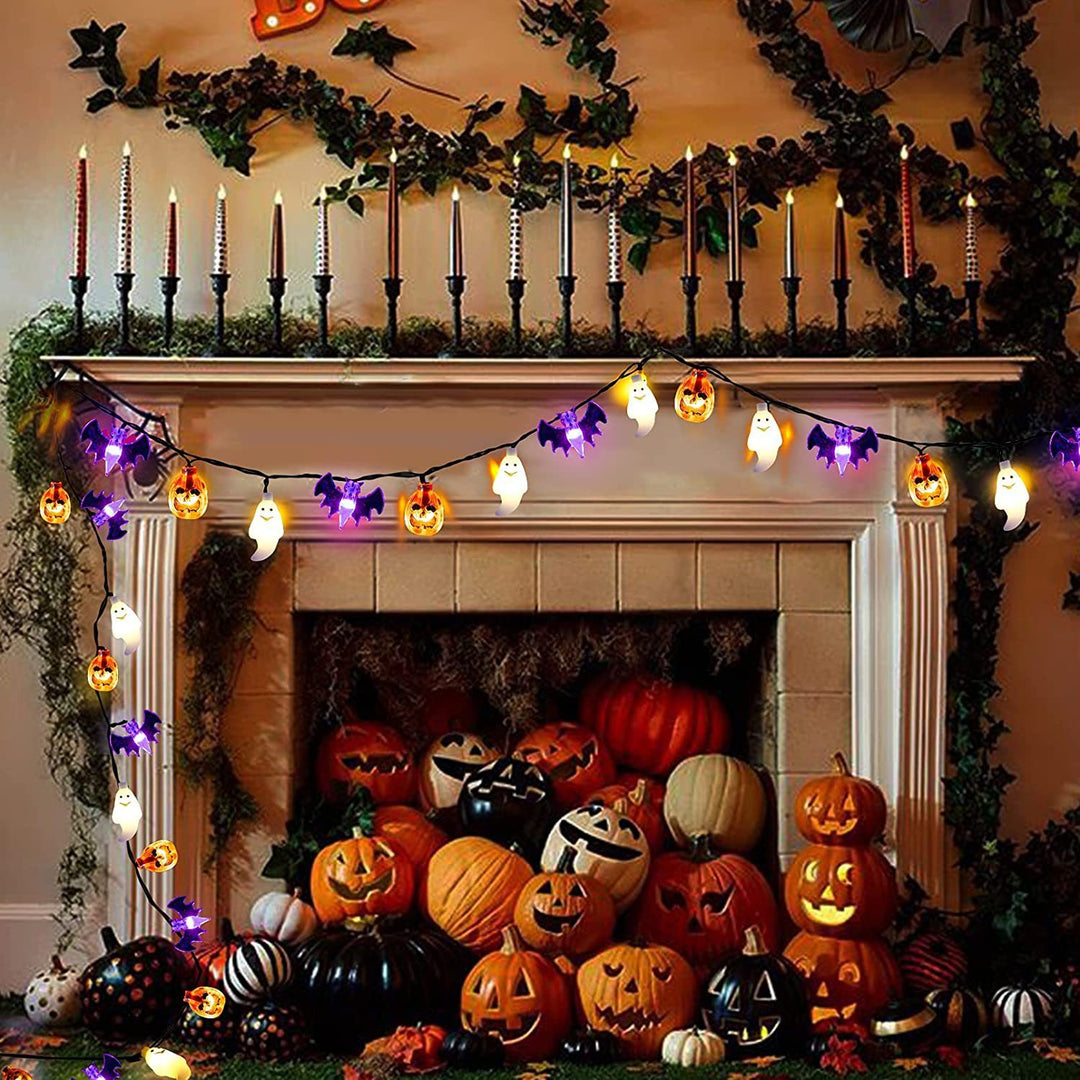Halloween LED Pumpkin String Lights