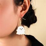 Load image into Gallery viewer, Pumpkin Drop Earrings
