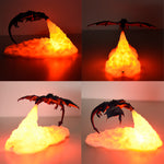 Load image into Gallery viewer, LED Rechargeable Table Lamp Gift Magic Dragon
