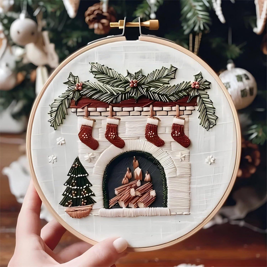 DIY Christmas Embroidery Craft Kit