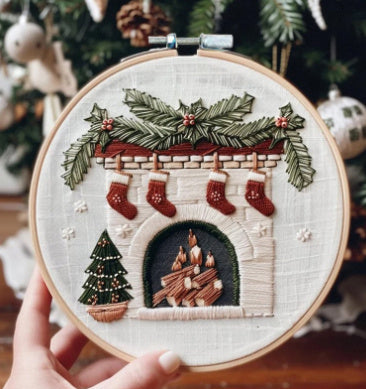 DIY Christmas Embroidery Craft Kit