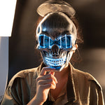 Load image into Gallery viewer, Luminous Halloween Skull Mask
