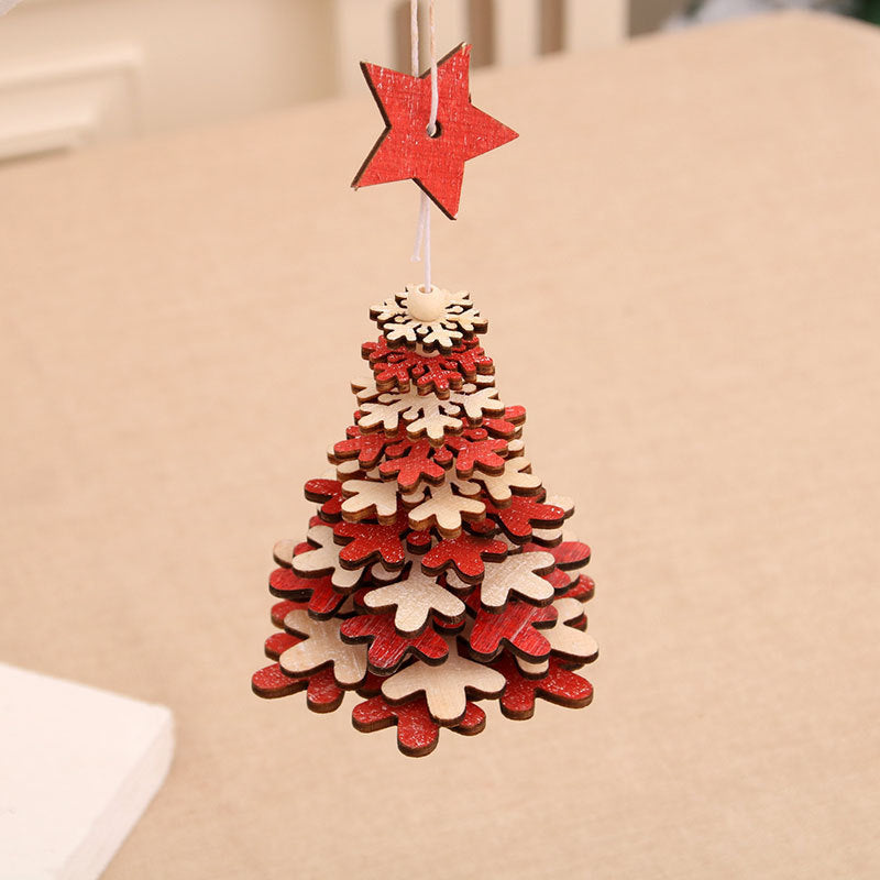 Wooden Bell Pendant Ornament