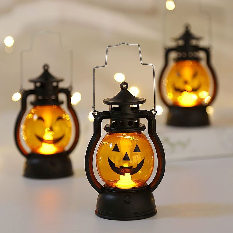 Portable Skull Pumpkin Lamp