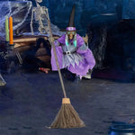 Load image into Gallery viewer, Flying Witch Halloween Decoration
