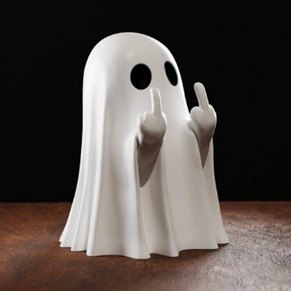 Cute Ghost Home Statues