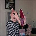 Load image into Gallery viewer, Halloween Devil Mask Trick Adam And Barbara
