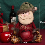 Load image into Gallery viewer, Santa Snowman Holiday Gift Bag

