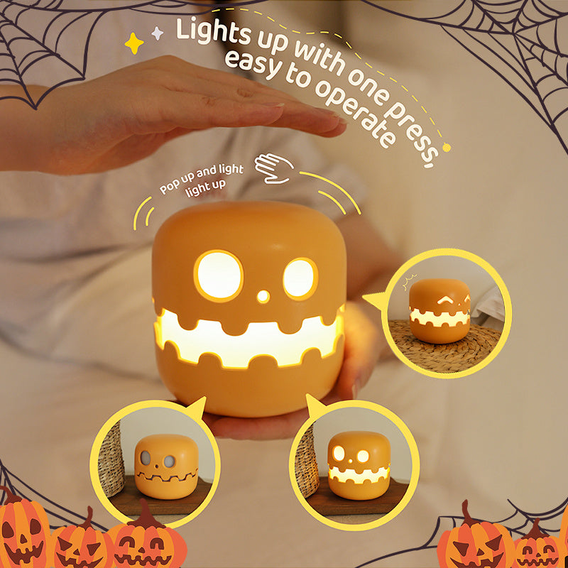Halloween Pumpkin Bedside Lamp