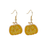 Load image into Gallery viewer, Pumpkin Drop Earrings
