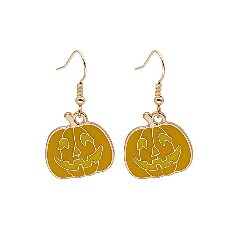 Pumpkin Drop Earrings