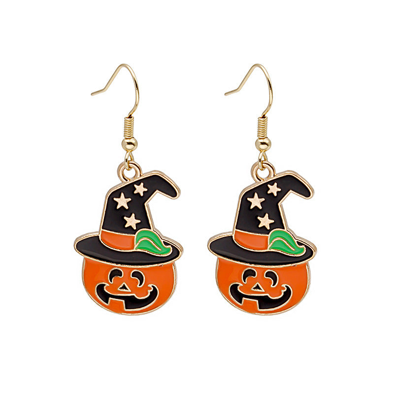 Pumpkin Drop Earrings