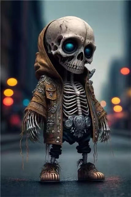 Skeleton Figurine Home Decoration